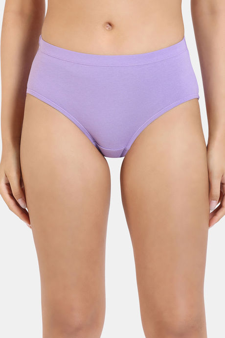 Zivame Anti-Microbial Medium Rise Full Coverage Hipster Panty (Pack of 5) - Multicolor — image 2